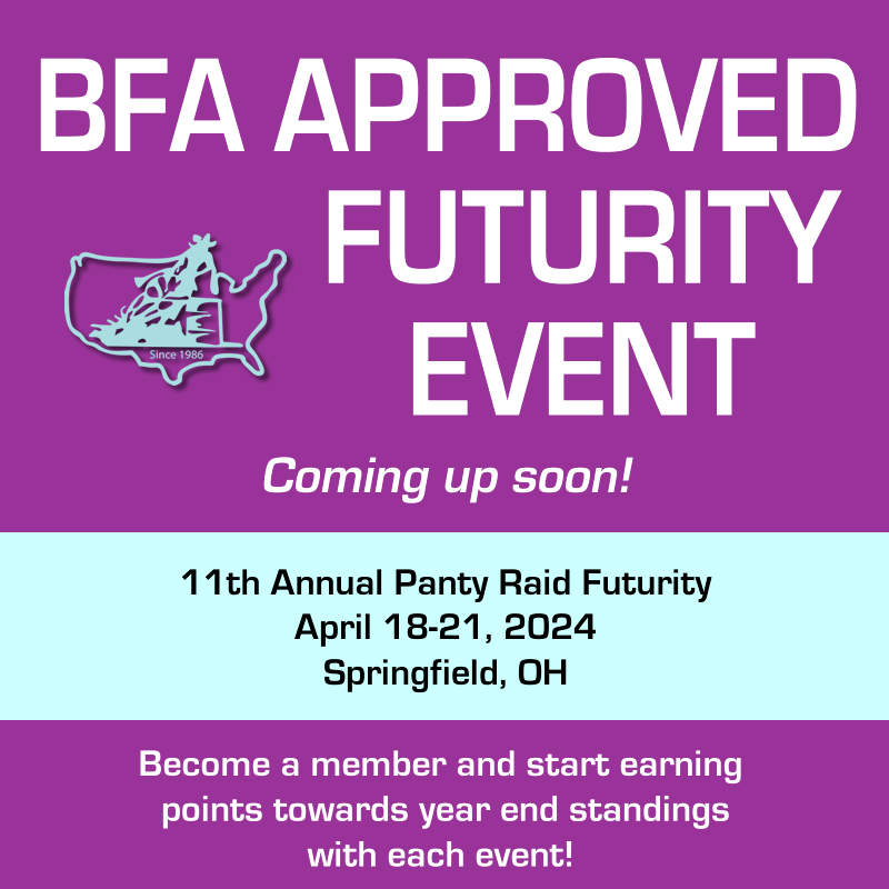 April 18-21, 2024, The Panty Raid Futurity, Springfield, OH
