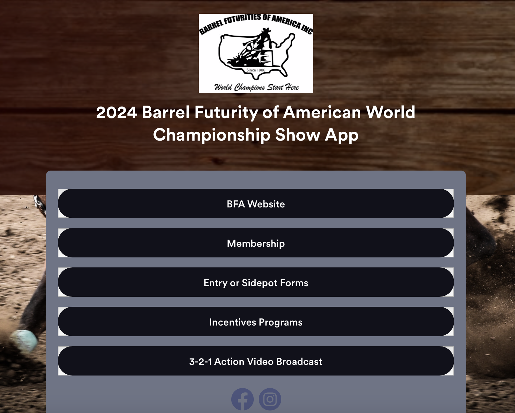 All forms are available on the BFA App!
